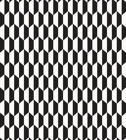 Tile Fabric by Cole & Son Soot/Snow