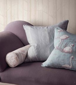 Woods Fabric by Cole & Son Soft Grey