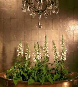 Antique Mirror Wallpaper by Cole & Son Golden Bronze