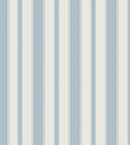 Cambridge Stripe Wallpaper by Cole & Son Pale Blue