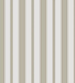 Cambridge Stripe Wallpaper by Cole & Son Soft Green