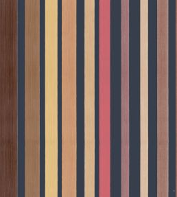 Carousel Stripe Wallpaper by Cole & Son Pink