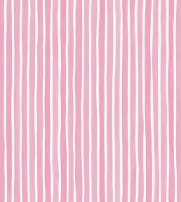 Croquet Stripe Wallpaper by Cole & Son Soft Pink