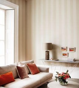 Jaspe Stripe Wallpaper by Cole & Son Linen
