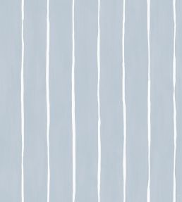 Marquee Stripe Wallpaper by Cole & Son Pale Blue