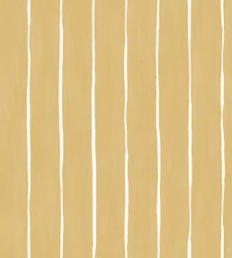 Marquee Stripe Wallpaper by Cole & Son Mustard