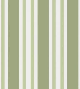 Polo Stripe Wallpaper by Cole & Son Leaf Green
