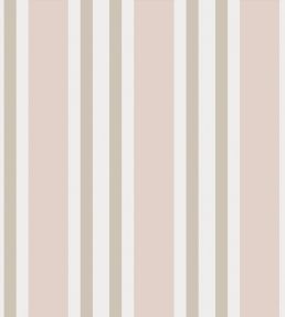 Polo Stripe Wallpaper by Cole & Son Soft Pink