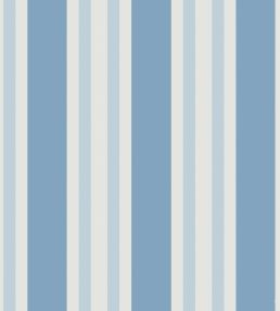 Polo Stripe Wallpaper by Cole & Son Blue