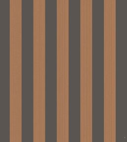 Regatta Stripe Wallpaper by Cole & Son Tan/Black