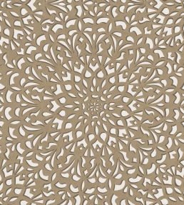 Medina Wallpaper by Cole & Son Gilver/Parchment