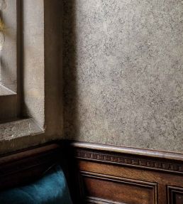 Patina Haze Wallpaper by Cole & Son Taupe