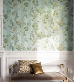 Zerzura Wallpaper by Cole & Son Duck Egg/Olive
