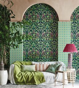 Jasmine And Serin Symphony Wallpaper by Cole & Son 10028
