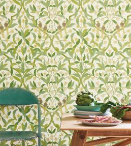 Jasmine And Serin Symphony Wallpaper by Cole & Son 10030