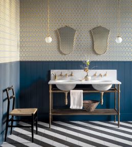 Hicks' Hexagon Wallpaper by Cole & Son 15