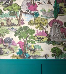 Versailles Grand Wallpaper by Cole & Son Bright Classic Multi