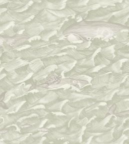 Melville Wallpaper by Cole & Son Green