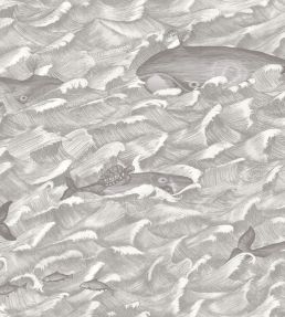 Melville Wallpaper by Cole & Son Black & White