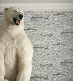 Melville Wallpaper by Cole & Son Pearl