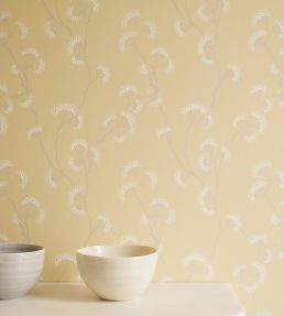 Ashbury Wallpaper by Colefax and Fowler Cream