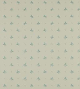 Ashling Wallpaper by Colefax and Fowler Aqua