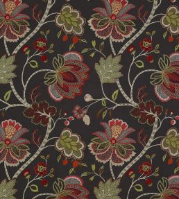 Baptista Linen Fabric by Colefax and Fowler Charcoal
