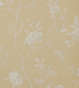 Swedish Tree Wallpaper by Colefax and Fowler Yellow