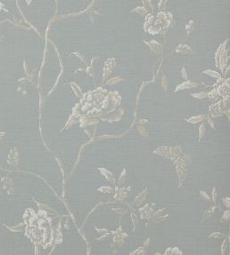 Swedish Tree Wallpaper by Colefax and Fowler Old Blue
