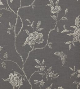 Swedish Tree Wallpaper by Colefax and Fowler Charcoal