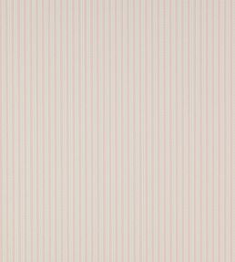 Ditton Stripe Wallpaper by Colefax and Fowler Pink