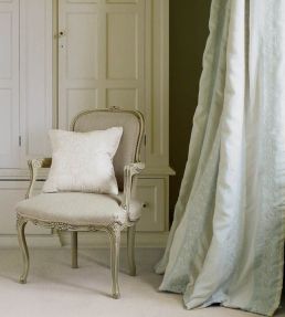 Feather Stripe Fabric by Colefax and Fowler Stone