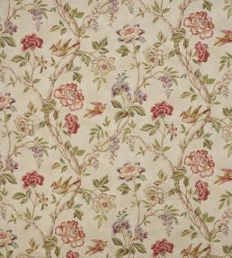 Leonora Fabric by Colefax And Fowler Red/Green