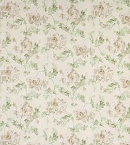 Meriden Fabric by Colefax And Fowler Silver/Green
