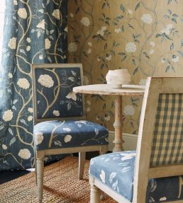 Snow Tree Fabric by Colefax And Fowler Old Pink