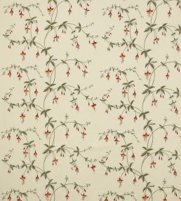 Viviers Fabric by Colefax And Fowler Tomato/Green
