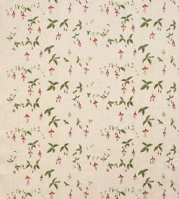 Viviers Fabric by Colefax And Fowler Red/Green
