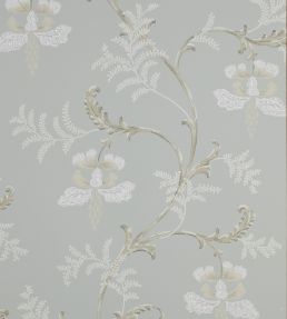 Bellflower Wallpaper by Colefax and Fowler Old Blue
