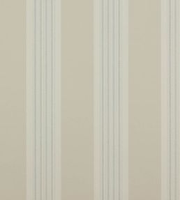 Tealby Stripe Wallpaper by Colefax And Fowler Beige / Blue