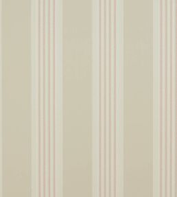 Tealby Stripe Wallpaper by Colefax And Fowler Cream / Pink