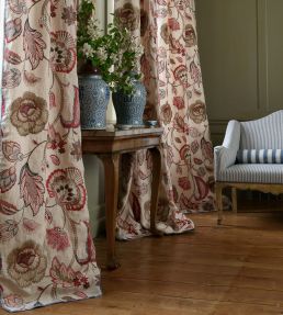 Carmen Fabric by Colefax and Fowler Aqua