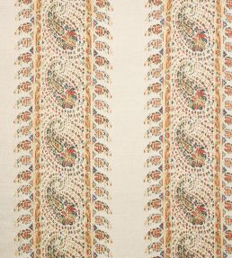 Esta Fabric by Colefax and Fowler Red/Forest