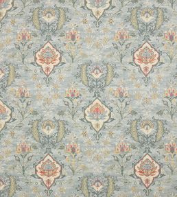 Floriana Fabric by Colefax and Fowler Aqua