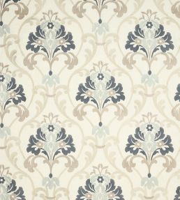 Lombard Fabric by Colefax and Fowler Blue
