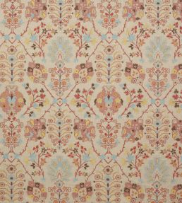 Persis Linen Fabric by Colefax and Fowler Coral