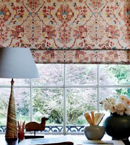 Persis Fabric by Colefax and Fowler Aqua