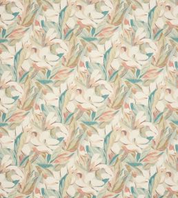 Coletta Fabric by Jane Churchill Pink/Leaf