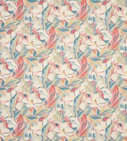 Coletta Fabric by Jane Churchill Red/Blue