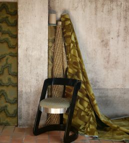 Colisseo Fabric by Zinc Seafoam