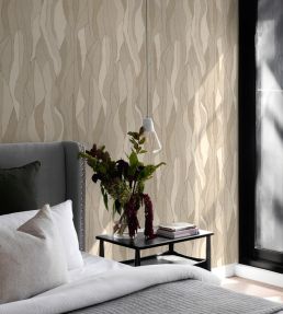 Collage Wallpaper by Coordonne Sand